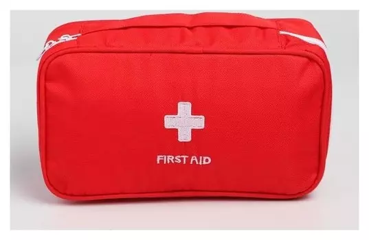 Косметичка дорожная "First Aid", цвет красный