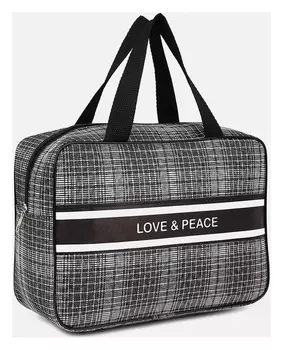 Косметичка на молнии, цвет бордовый