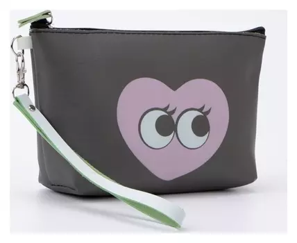 Косметичка на молнии, цвет чёрный