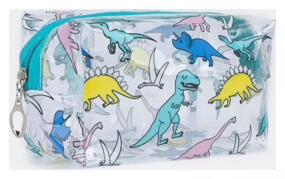 Косметичка на молнии, цвет мятный