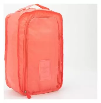 Косметичка на молнии, цвет персиковый