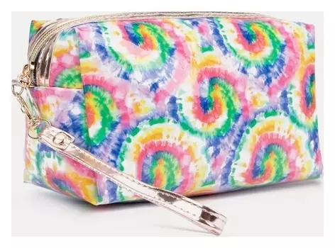 Косметичка на молнии, цвет разноцветный