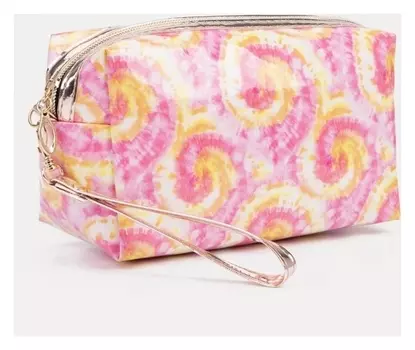 Косметичка на молнии, цвет розовый