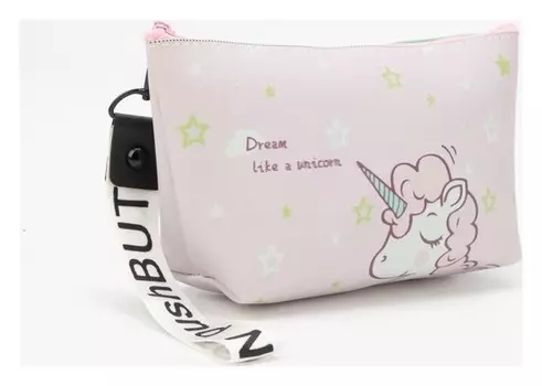 Косметичка на молнии, цвет розовый