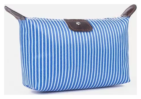 Косметичка на молнии, цвет синий