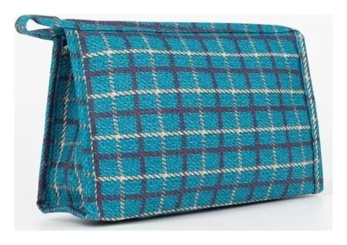 Косметичка на молнии, цвет синий