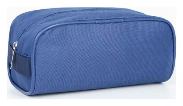 Косметичка на молнии, цвет синий