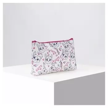 Косметичка простая, отдел на молнии Cute