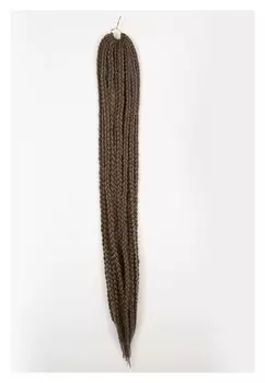 Косы для афрорезинок, 60 см, 15 прядей (Ce), цвет русый(#10)