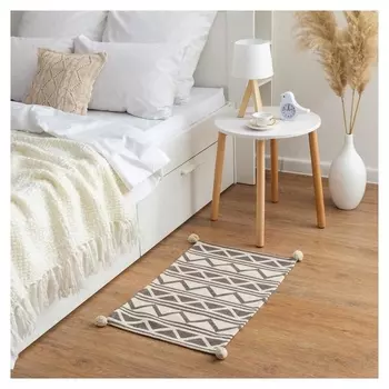 Ковер этнос (Вид1) 50х80 ± 3 см, 800 гр/м2, 100% хлопок