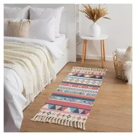 Коврик этель "Инди" 60*150 см, 50% хл, 50% п/э