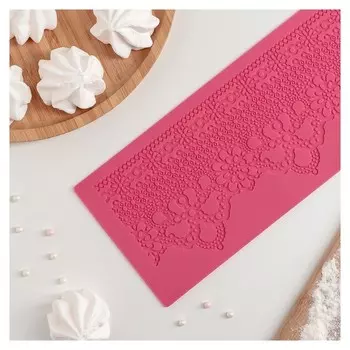 Коврик для айсинга «Лэйс», 38,5×11 см