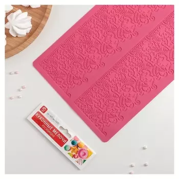 Коврик для айсинга «Природная красота», 2 полосы, 38,4×19,2 см