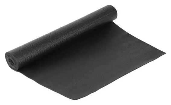 Коврик для йоги 173 х 61 х 0,3 см, цвет черный