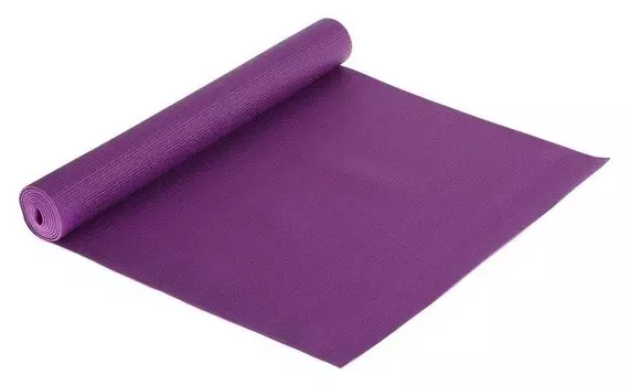 Коврик для йоги 173 х 61 х 0,3 см, цвет фиолетовый