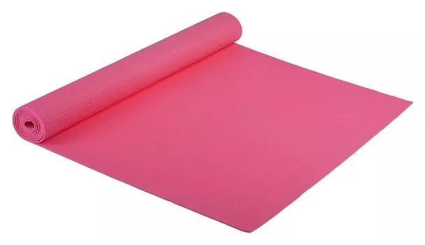 Коврик для йоги 173 х 61 х 0,3 см, цвет розовый