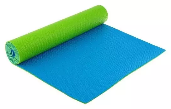 Коврик для йоги 173 × 61 × 0,6 см, двухцветный