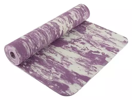 Коврик для йоги 183 х 61 х 0,6 см, цвет фиолетовый