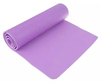 Коврик для йоги 183 х 61 х 0,7 см, цвет фиолетовый