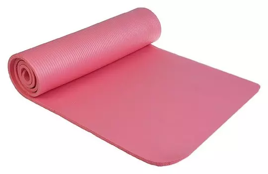 Коврик для йоги 183 × 61 × 1 см, цвет розовый
