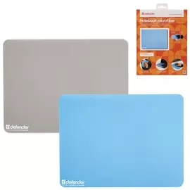 Коврик для мыши Defender Notebook Microfiber, микрофибра+sbr, 300х225х1,2 мм, 2 цвета