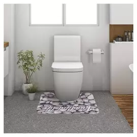 Коврик для ванной этель "Beautiful Life", 50х40 см, велюр