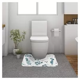 Коврик для ванной этель"Эвкалипт", 50х40 см, велюр