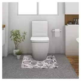 Коврик для ванной этель "Marine Life", 50х40 см, велюр