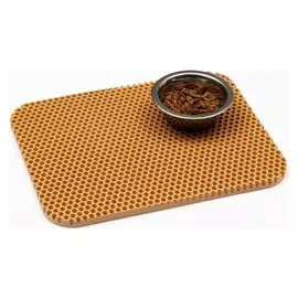 Коврик для животных универсальный, прямоугольный, 27 х 34 см, бежевый