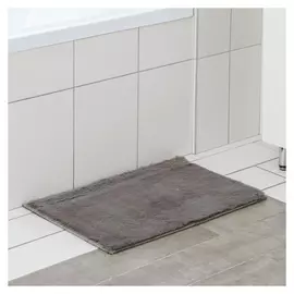 Коврик доляна «Кролик», 40×60 см, цвет серый