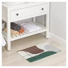 Коврик доляна «Пятнышки», 40×60 см