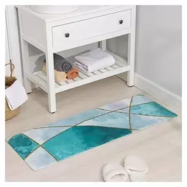 Коврик доляна «Волна», 45×120 см