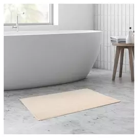 Коврик махровый "Этель" Organic Beige 50х70 см, 100% хл, 550гр/м2