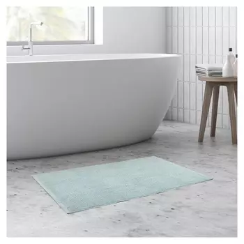 Коврик махровый "Этель" Organic Mint 50х70 см, 100% хл, 550гр/м2