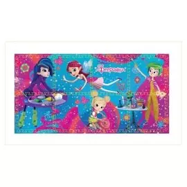 Коврик-пазл «Фееринки», 8 сегментов, размер элемента 31,5х31,5 см