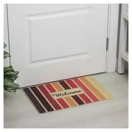 Коврик придверный доляна Welcome, 40×60 см