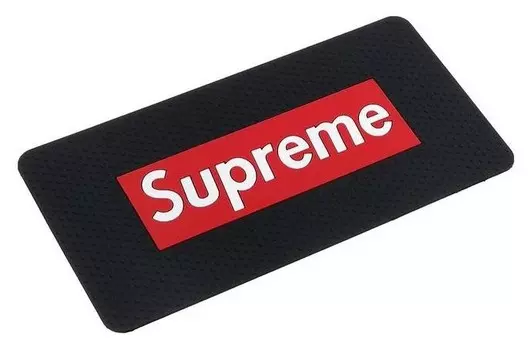 Коврик противоскольязщий 30х15 см, Supreme, черный