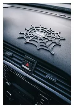 Коврик противоскользящий паутина, 17х13 см