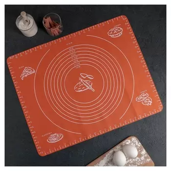 Коврик с разлиновкой доляна «Эрме», 50×40 см