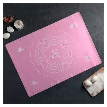 Коврик с разлиновкой доляна «Эрме», 64,5×45 см