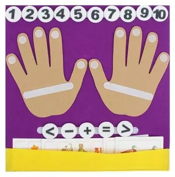 Коврик-считалка пальчики
