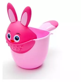 Ковш для купания, цвет розовый