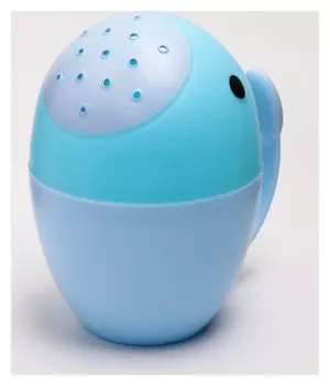 Ковш для купания "Кит", цвет голубой