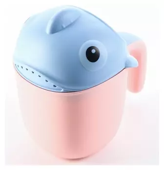 Ковш для купания «Рыбка», цвет розовый