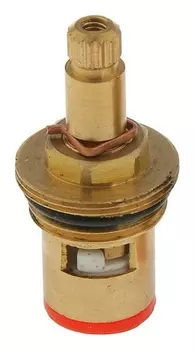 Кран-букса Accoona A450-2, керамика, 1/2", 15 шлицов, с резьбой