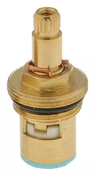 Кран-букса Accoona A450-4, керамика, 1/2", 20 шлицов, с резьбой