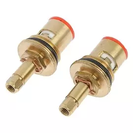 Кран-букса Luazonaqua La58, резьба 1/2", керамика, под квадрат, латунь