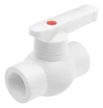 Кран шаровой Otmo, полипропиленовый, D=25 мм