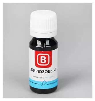 Краситель гелевый, бирюзовый, 15 мл.