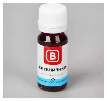 Краситель гелевый клубничный, 15 мл